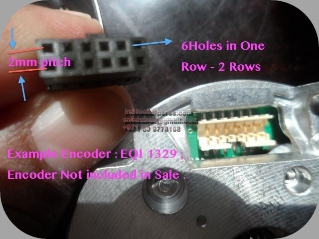 This cable could also be used: 

12-pin PCB connectorECN 1325 | ECN-1325 |
ERN 1381(1Vpp) | ERN-1381(1Vpp)
ERN 1321 (TTL) | ERN-1321  | 
ECN 1113 349 825-xx | ECN-1113 | 349-825-xx | ECN 1113 | 349 825 xx
EQN 1125 349 825-xx | EQN-1125 | 349-825-xx | EQN 1125 | 349 825 xx
