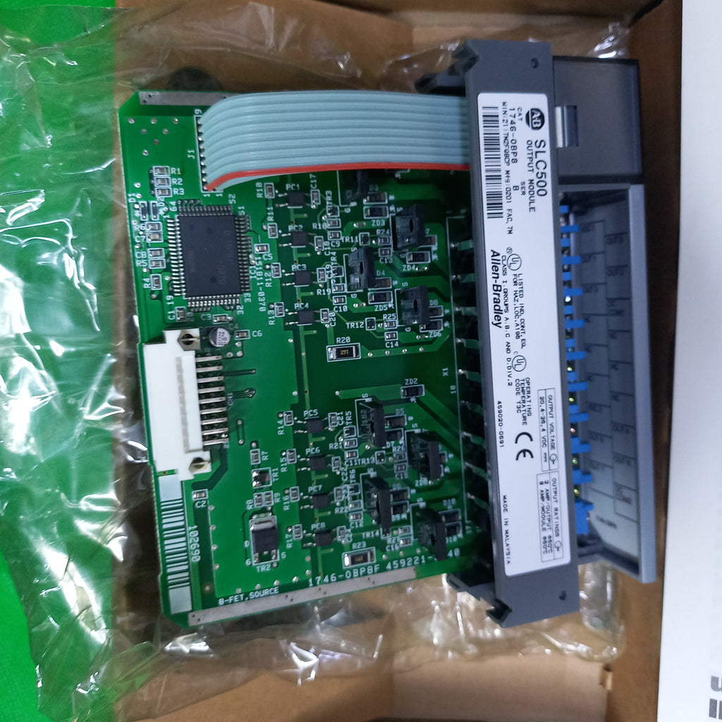 Actual PCB photo of SLC 500 IO MOdule  1746-OBP8