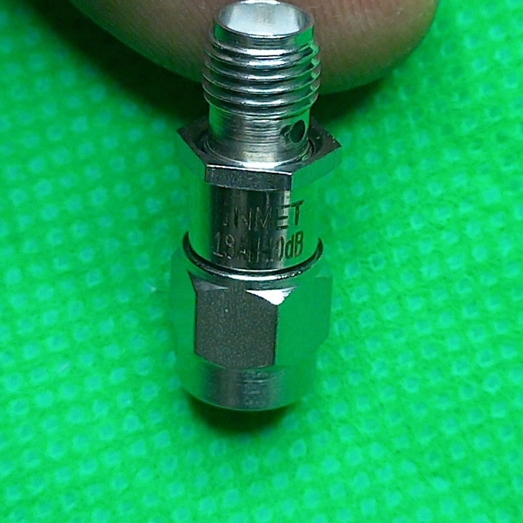 Inmet Aeroflex 18AH-10 Attenuator Fixed_Coaxial Connector Type SMA 