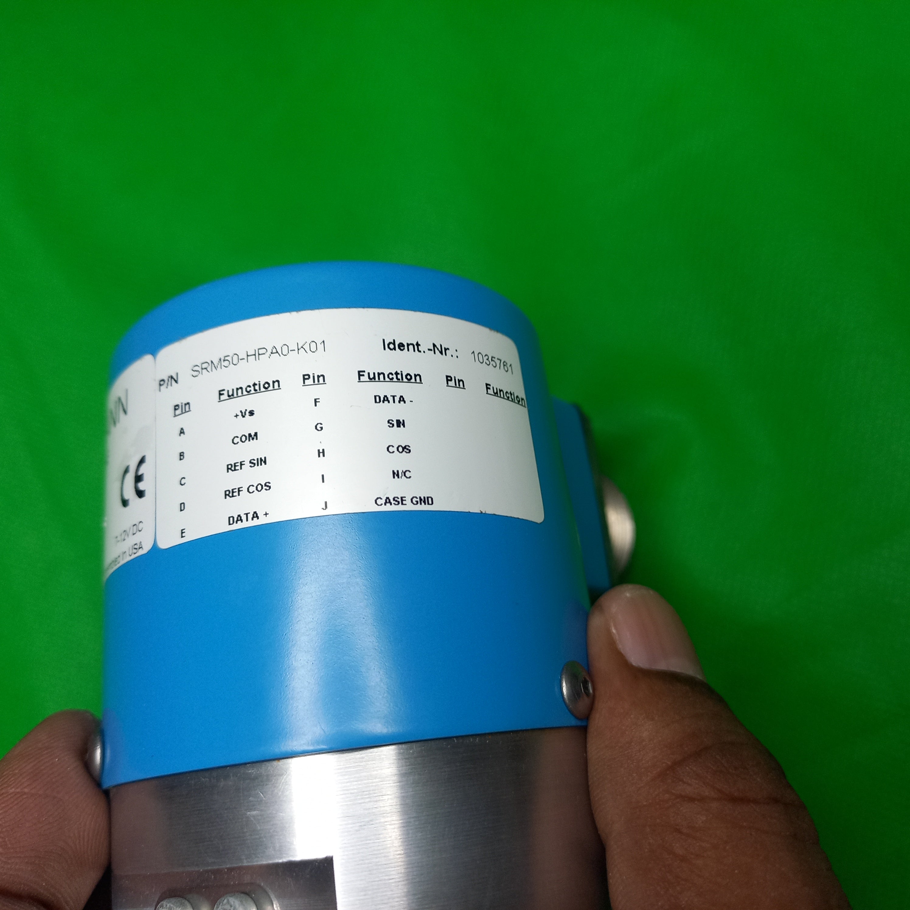Sick Stegmann SRM50 standalone; SRM50-HPA0-K01, 1 035 761, 15mmHollow, MS10pin