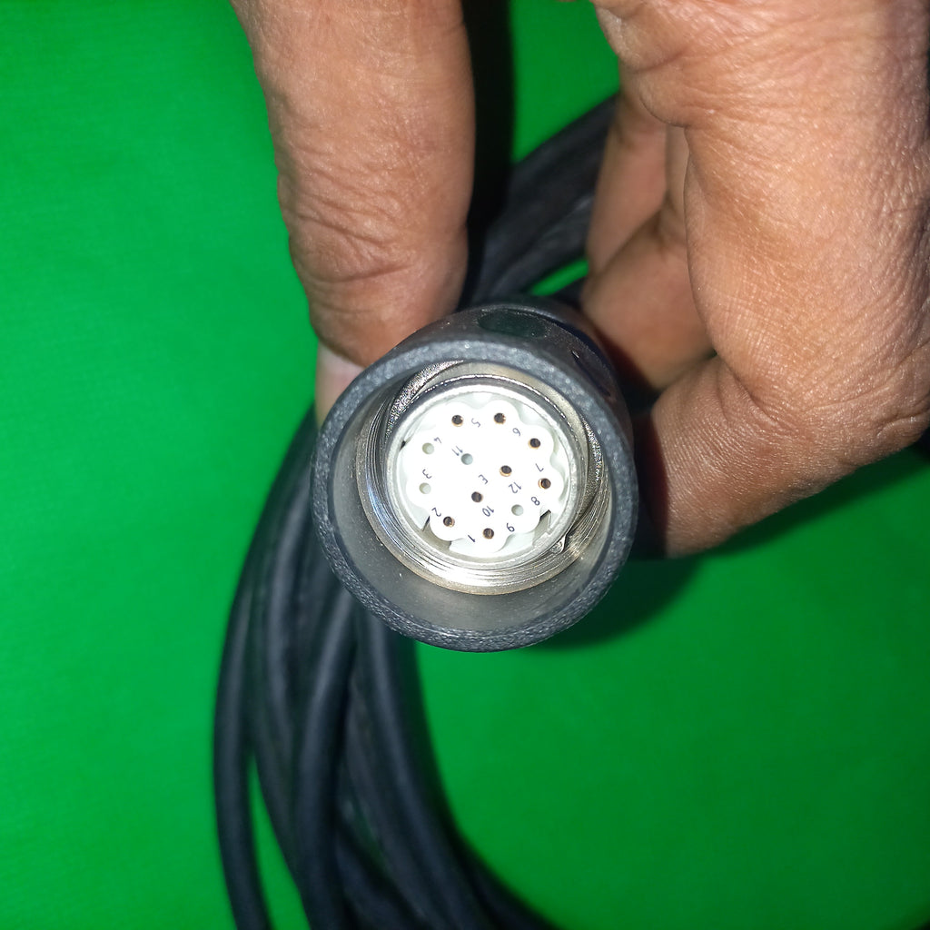 M23 female  12 pin plug , Cable for heidenhain Sick and other encoders 