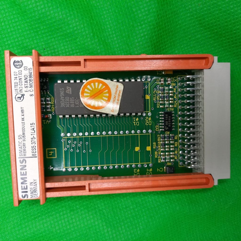 6ES5 375-1LA15
Memory Submod. 375 CMOS-EPROM, 8KB
