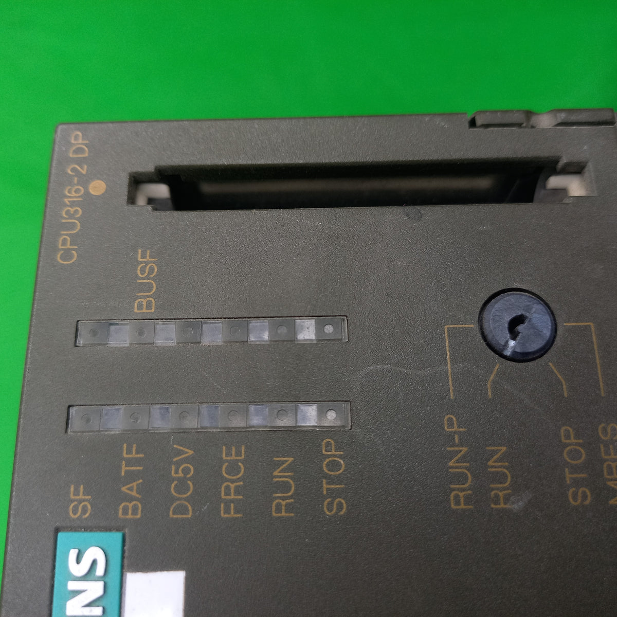 SIMATIC S7-300, CPU 316-2DP Central processing unit with integr. Power supply 24 V DC, Work memory 128 KB 2nd interface DP master/slave