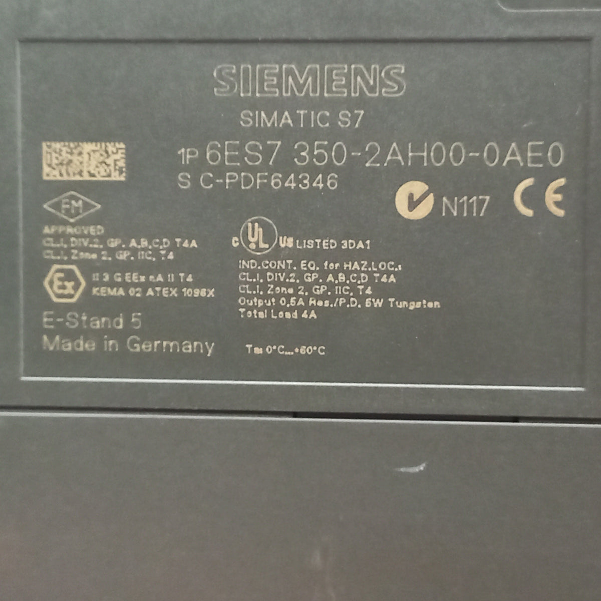 6ES7350-2AH00-0AE0,FM350-2, COUNTER MOD. 8 CHANNELS, 20KHZ