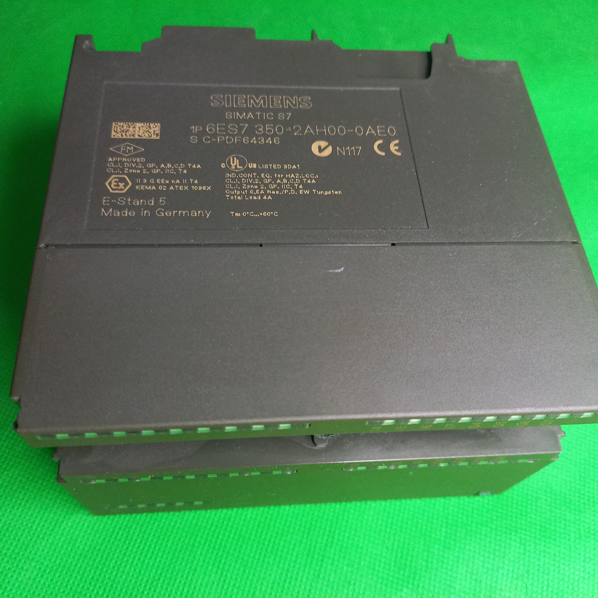 specification sticker view of FM 350-2, COUNTER MOD. 8 CHANNELS, 20KHZ
6ES7 350-2AH00-0AE0| 6ES7350-2AH00-0AE0,