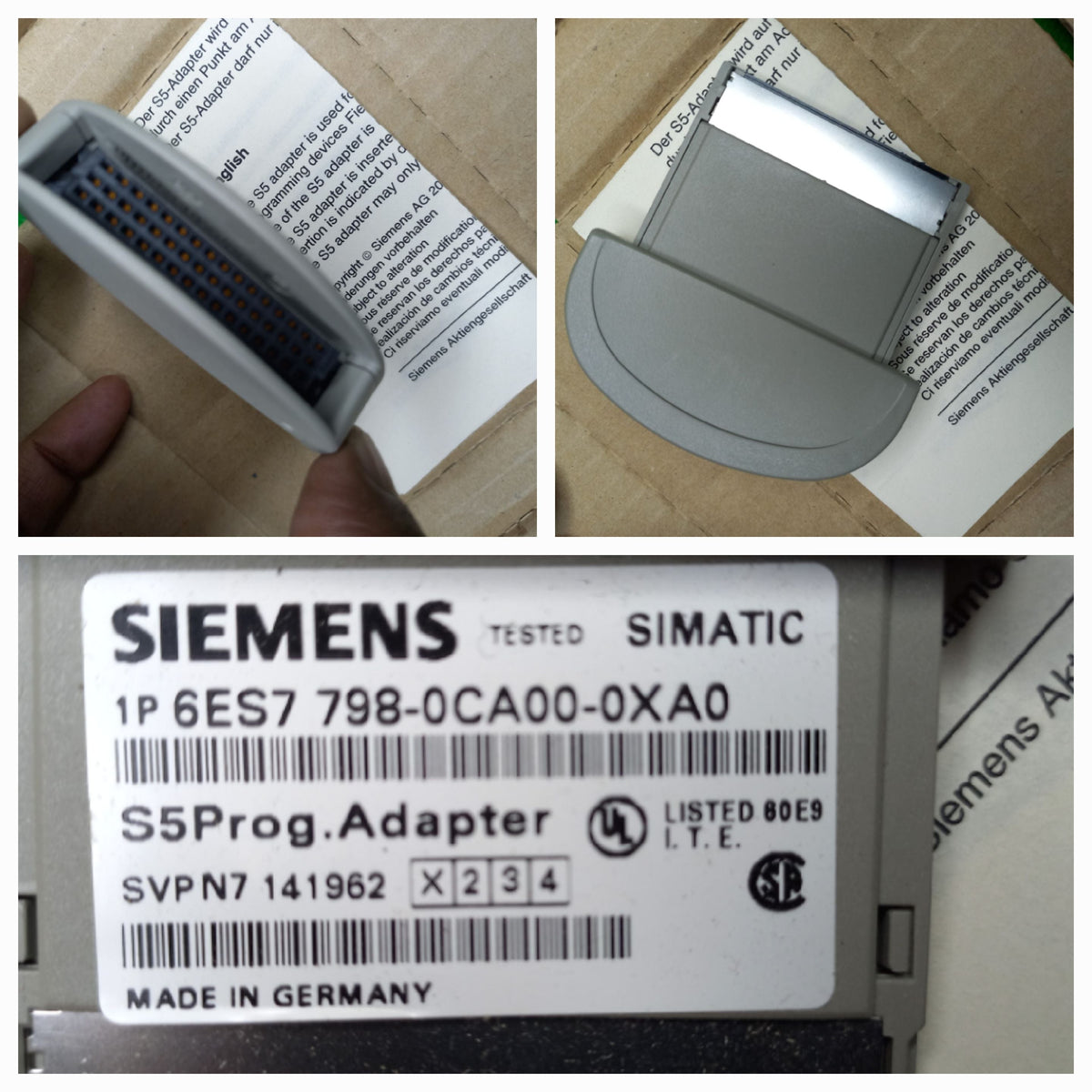 6ES7798-0CA00-0XA0 &nbsp;SIMATIC PG -ADAPTER 