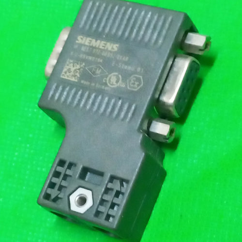 6ES 7972-0BB52-0XA0
SIMATIC DP, Connection plug for PROFIBUS up to 12 Mbit/s 90° cable outlet, Insulation displacement method FastConnect, With PG receptacle 15.8x 59x 35.6 mm