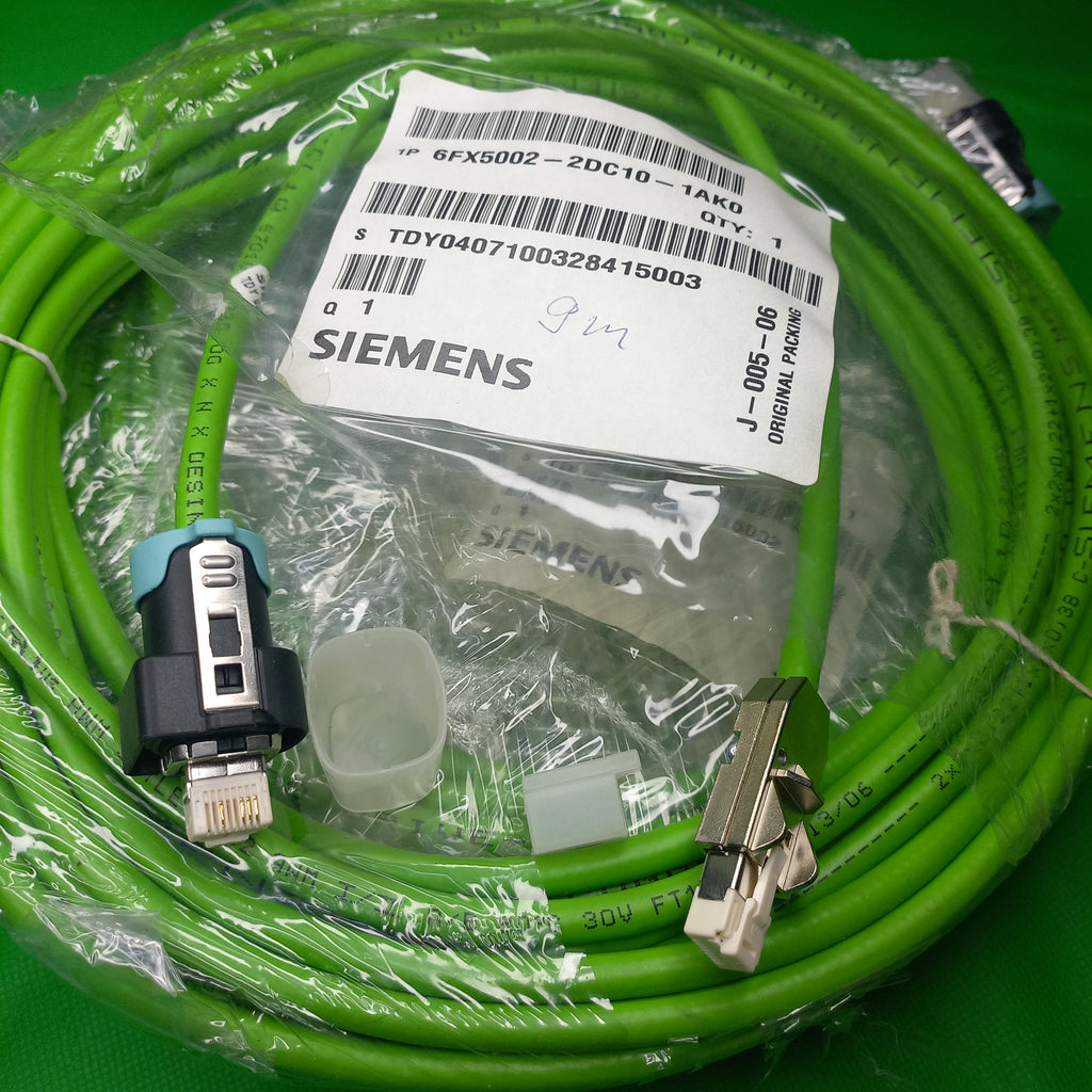 6FX5002-2DC10-1AK0 &nbsp;| DriveCliq 6 meter | Green Original Siemens Signal Cable