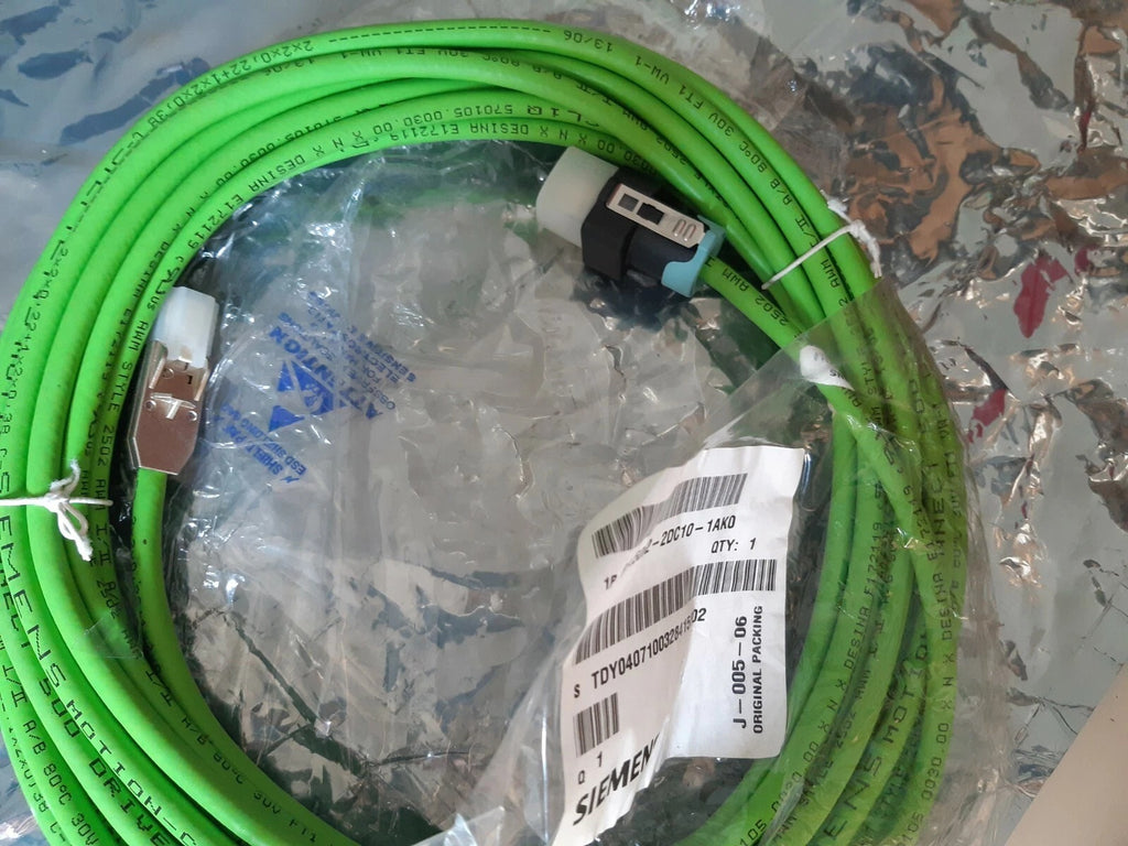 6FX5002-2DC10-1AK0 &nbsp;| DriveCliq 6meter | Green Original Siemens Signal Cable