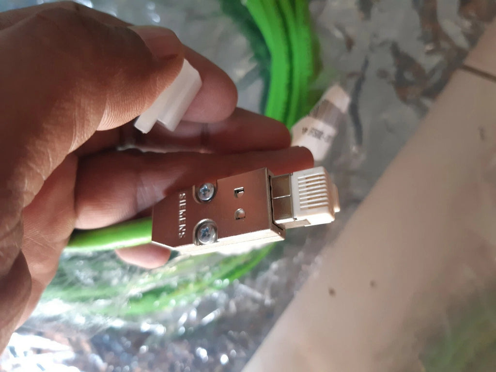 connector at drive end of 6FX5002-2DC10-1AK0 &nbsp;| DriveCliq 6meter | Green Original Siemens Signal Cable