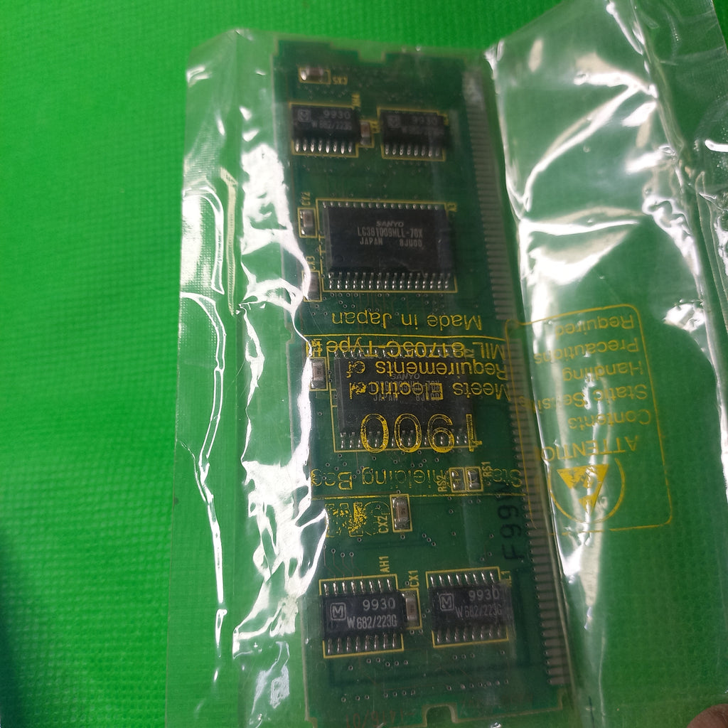 Original packing unboxing view 6MB FROM+256K  Module  A20B-2902-0411/01A
The Fanuc A20B-2902-0411/01A is a 6MB Flash ROM (FROM) 