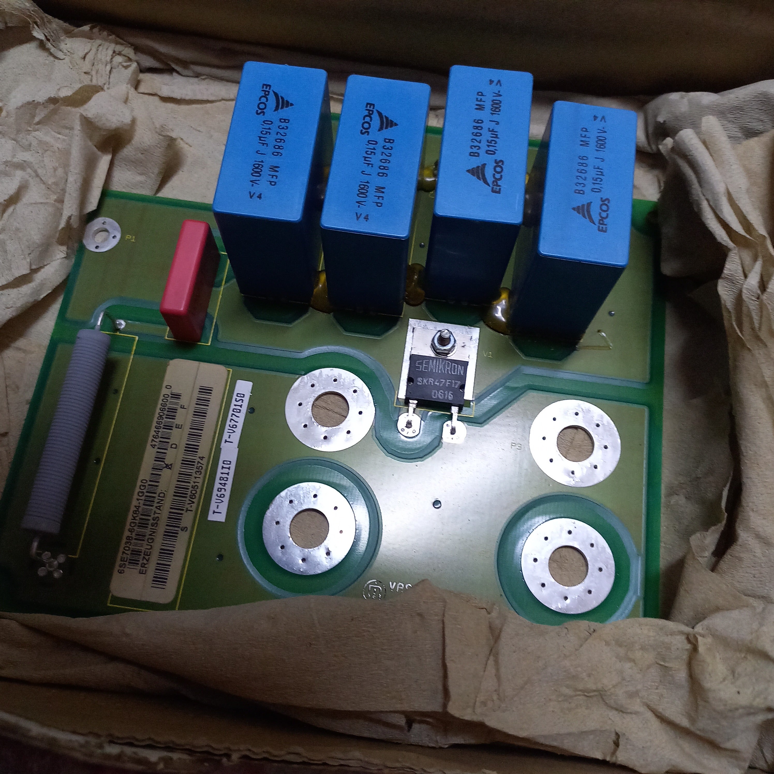 6SE70386GK841GG0; 476466.0066.00 INVERTER MODULE