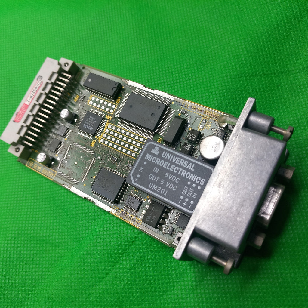 Component side view of 6SN1114 0NB00 0AA1 SIMODRIVE 611 UNIVERSAL OPT. PLUG-IN UNIT PROFIBUS DP