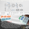 BevelTools 7303030 | 37-12-v3.0 | 10 Flutes -Solid Carbide Cutter | for Making 37°| Steel Cutter Height 12 mm, Min. Bevel Land(in mm)1.5
