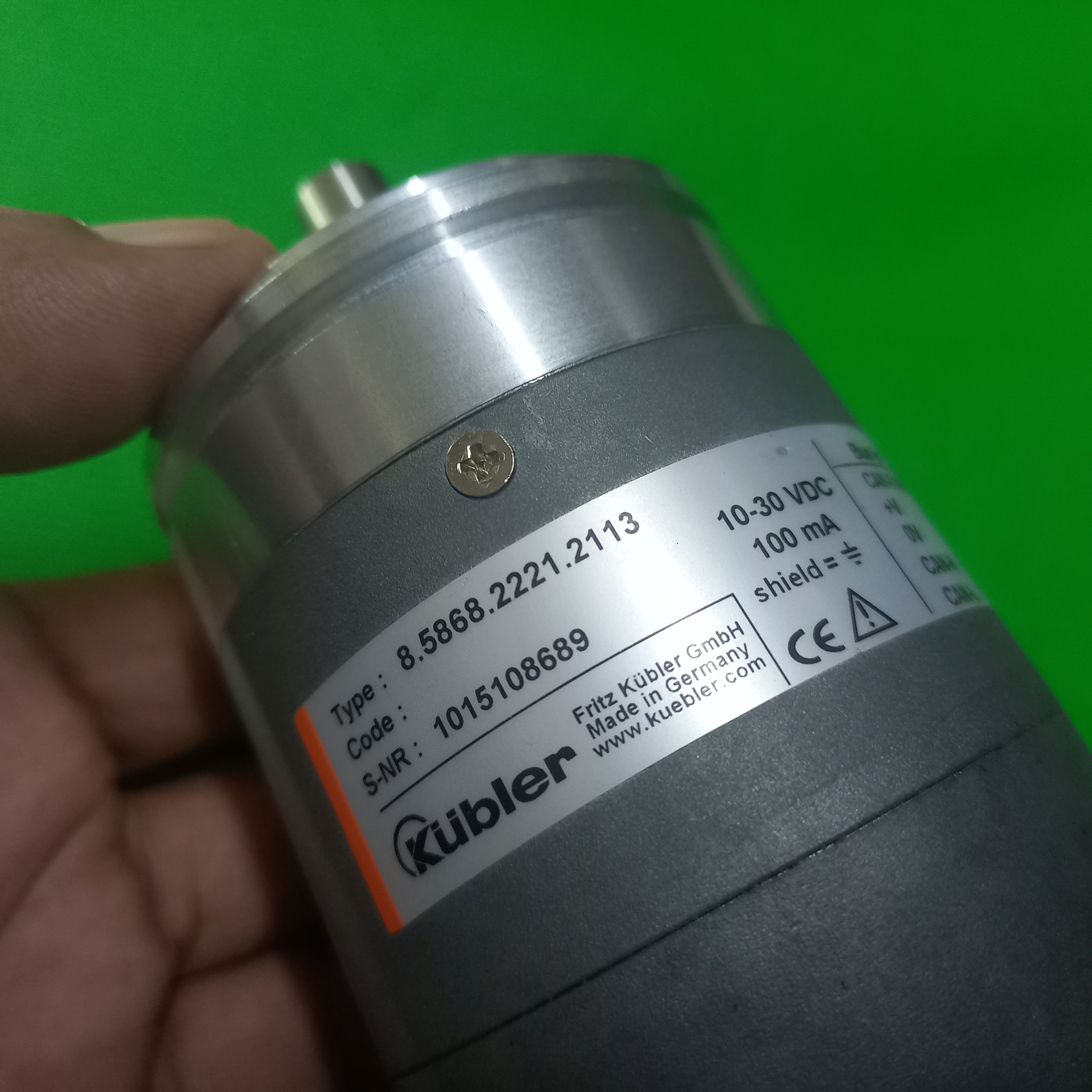 Kubler 8.5868.2221.2113 | 16bits(1..65536)scalable / Multiturn Rev. Max.4096*12Bits)
