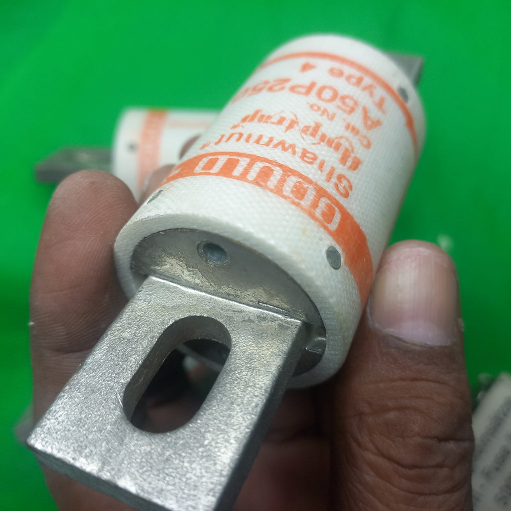 Blades side photo of A50P250 Gould Shawmut AmpTrap type 4