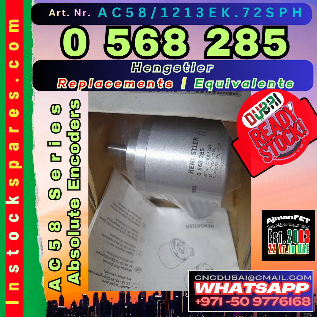 HENGSTLER AC58 Abs Encoder 0 568 285 Ready Stock AC58/1213EK.72SPH