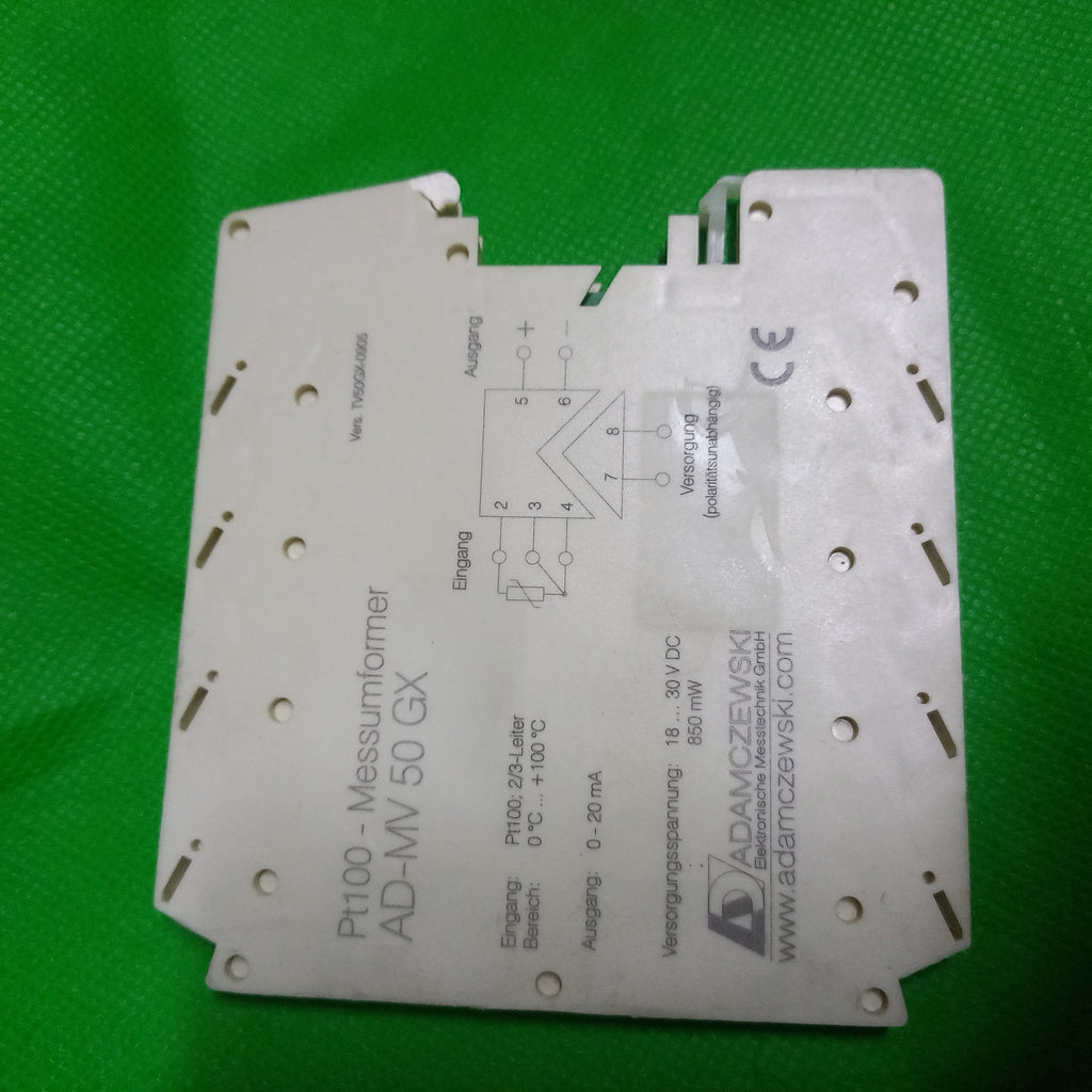 Adamczewski ADMV55GX | AD-MV 50 GX |AD-MV 50 GX | 2 and 3-wire connection