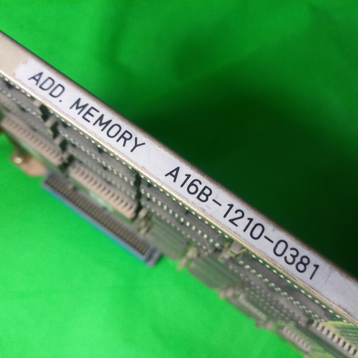 FANUC ADD MEMORY BOARD A16B-1210-0381, Additional memory board for Fanuc system 10 and 12 control