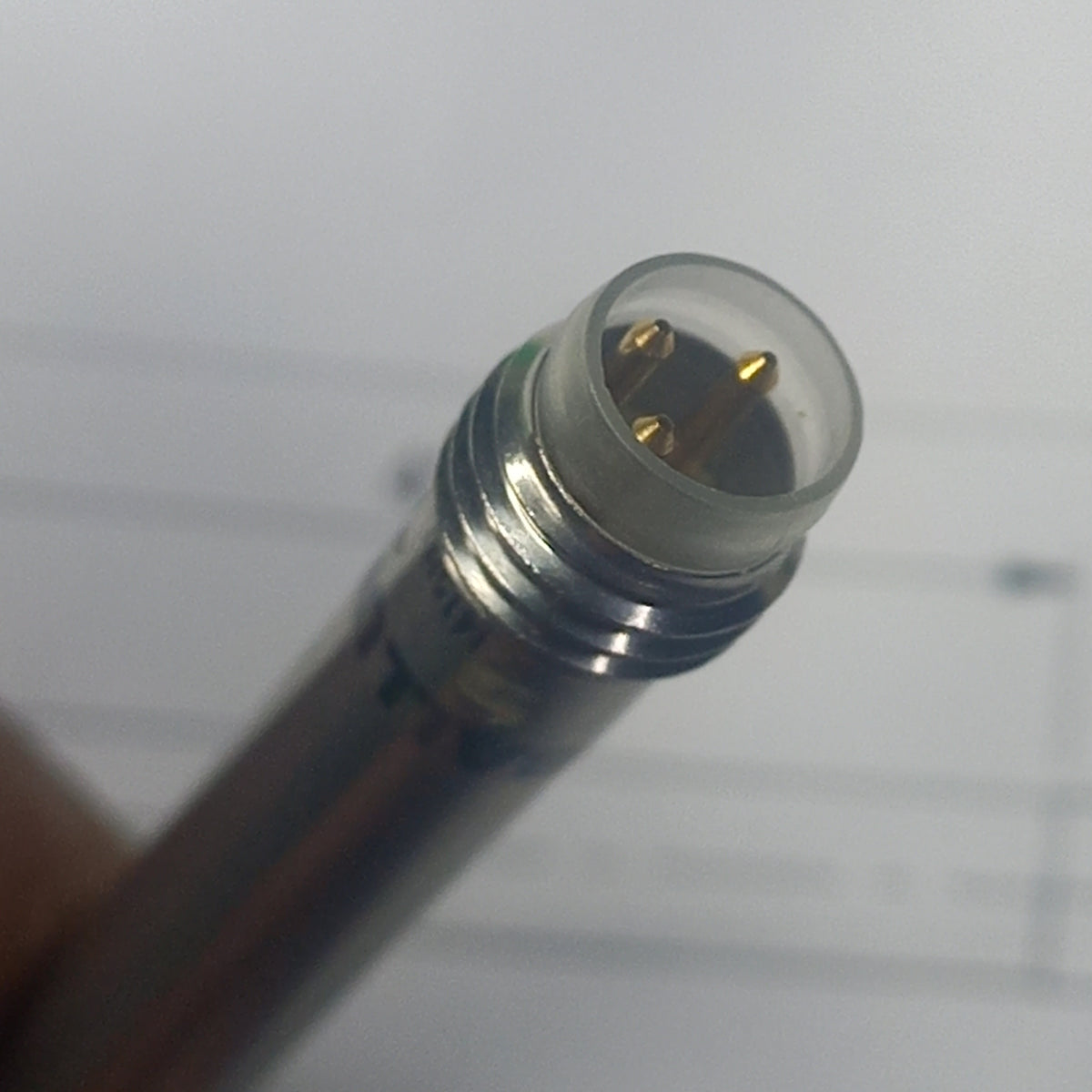 Connector at the end of BES00LF
BES 516-3025-G-E5-C-S49, Dia6.5, flush,sn=2mm, NPN,NC