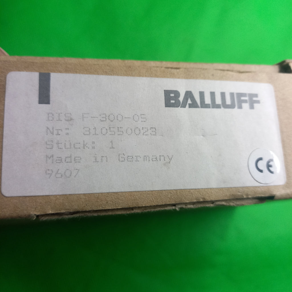 SPECIFICATION sticker on box Balluff_BISF-300-05_Nr.310550023_1