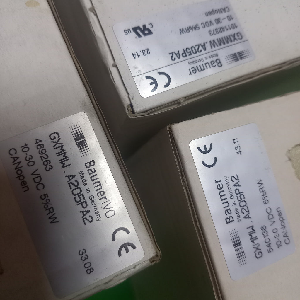 Baumer CANOPEN GXMMW.A205PA2, Shaft 10mm Clamping, Singleturn 13bit, Multiturn 16bit