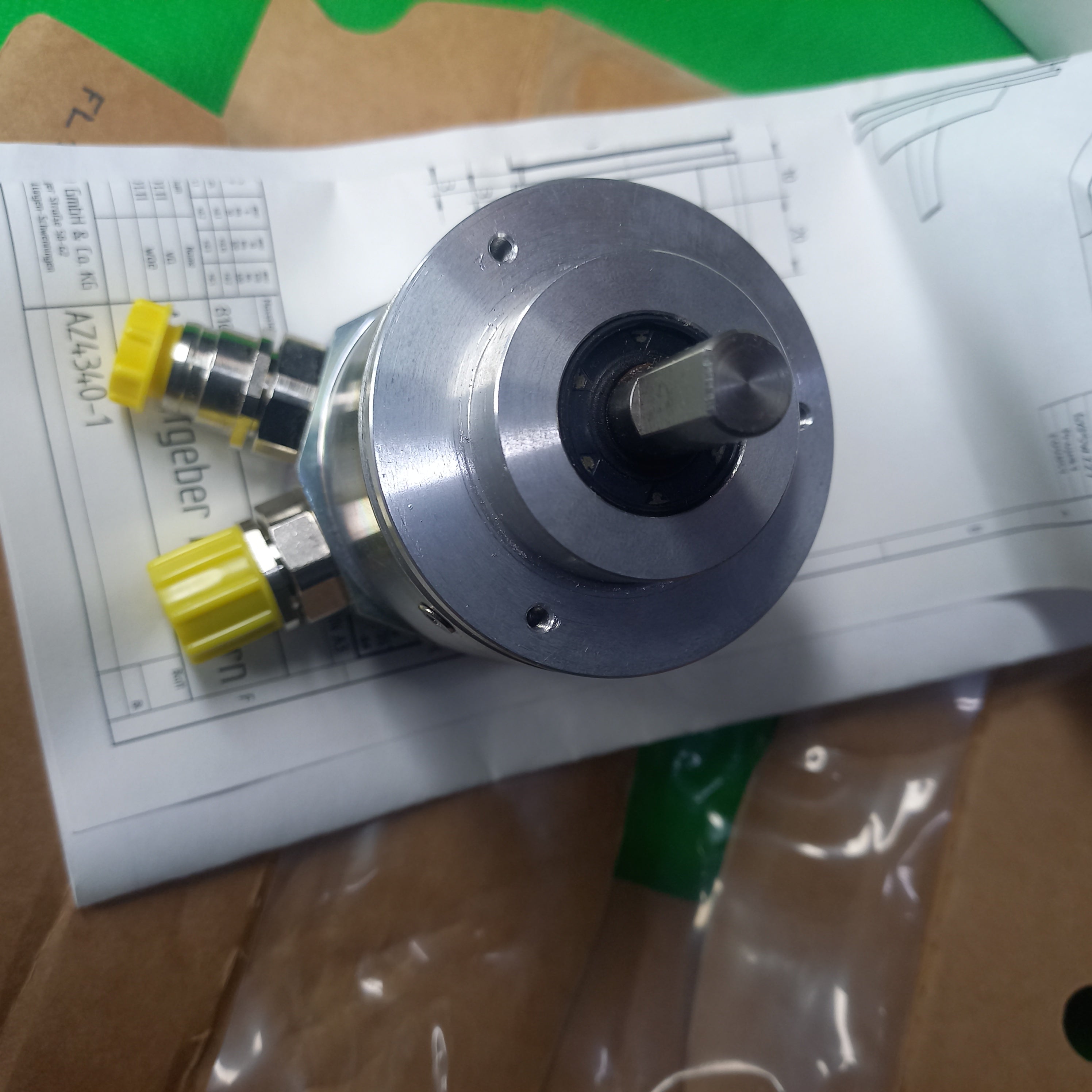 GXP5W Multiturn Baumer encoder CanOpenDSP406  Ready stock 13bitSTx16bit MT