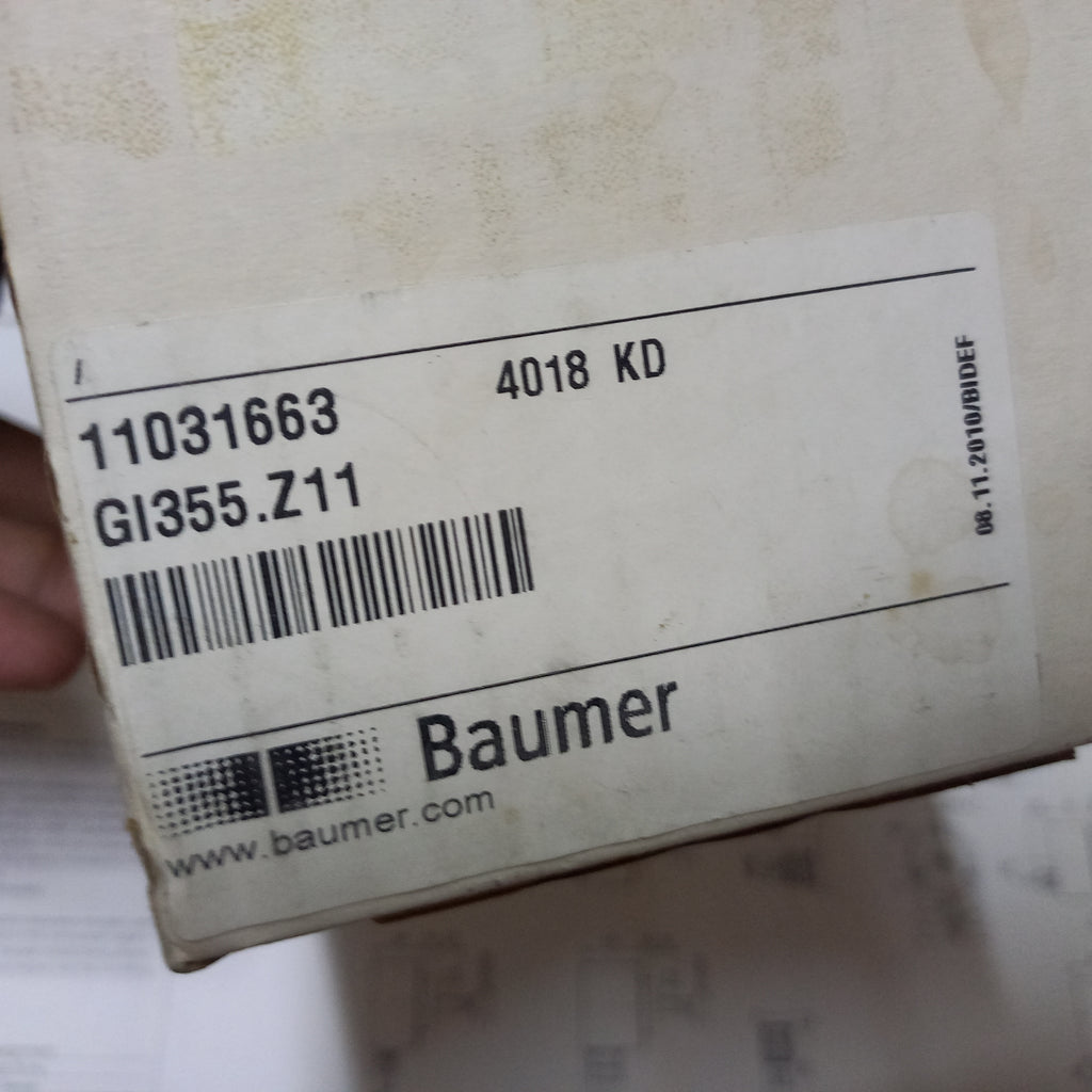 BAUMER GI 355 Encoder | 1000 Imp | 4.75-30VDC| M23 | 10mm Shaft| Clamping Flange