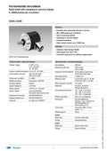 IVO BAUMER GI 356 Encoder | Ready Stock | 1024 Imp | 10-30VDC| 6mm Shaft | HTL