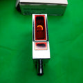 Vertical up photo shot of Baumer Distance sensor 0ADR20 (Laser, variable sensing range) OADR 20i6480/S14F