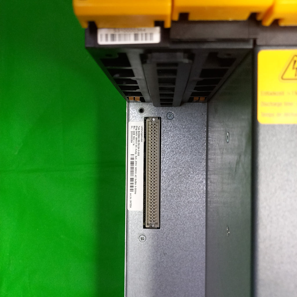 connector and the specification sticker view of Typ: BUS 624-3855-54-0-202