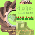 BevelTools  |  R3-06-ALU | Carbide Cutter | for Bevel Depth | ALU cutters are best used on non-ferrous metals. Compatible with V3.0 tools.
