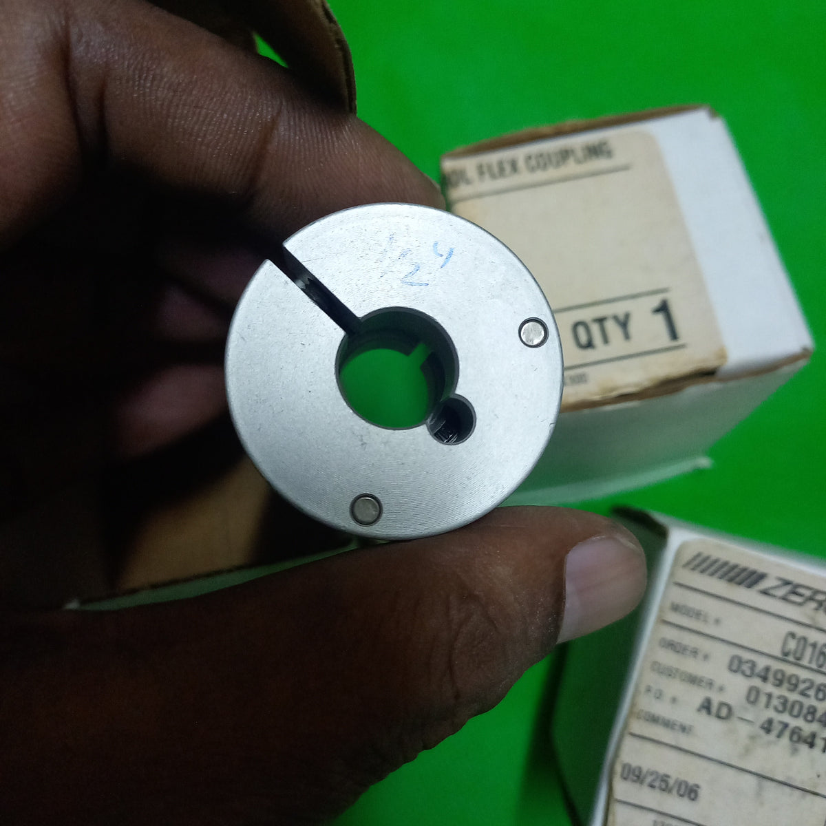 C016P ZeroMax Single Disc Control Flex Couplings 0.5"x0.5" L=29.7mm