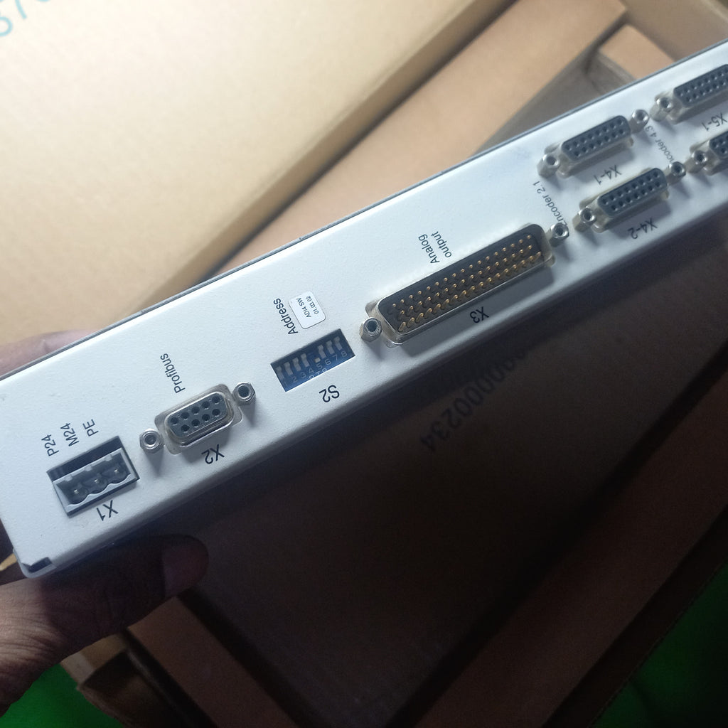 Power connector Profibus connector and the dip switches visible at the face of Siemens  | ADI4 | 6FC5211-0BA01-0AA2  | 6FC52110BA010AA2 