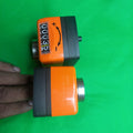 Front with display and rear with part number in one frame : DA09S-02-35-1-e-20_MountPos=2, Incr/rev=35mm, in Counter Clockwise Direction, Decimal point =1, 20mmHole