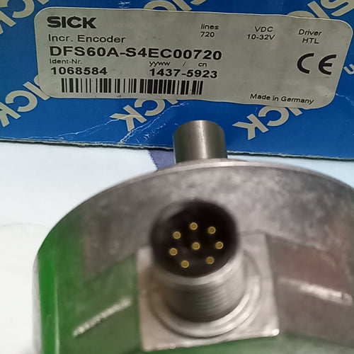 DFS60A-S4EC00720 | 1068584 Incremental encoder | 720 PPR | HTL| 10mm Shaft | M23