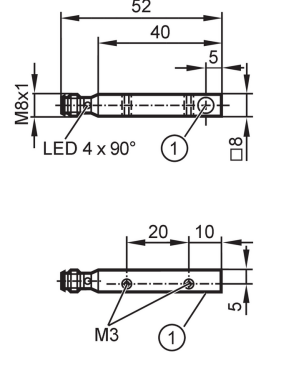 How to mount install Inductive sensor IL5004, ILA3002-BPKG/OBEN/AS-514TPS RT
