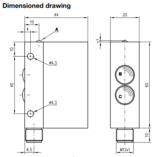 Dimension Drawings RK 93/4-150 L, rk-93-4-150-l/50025513