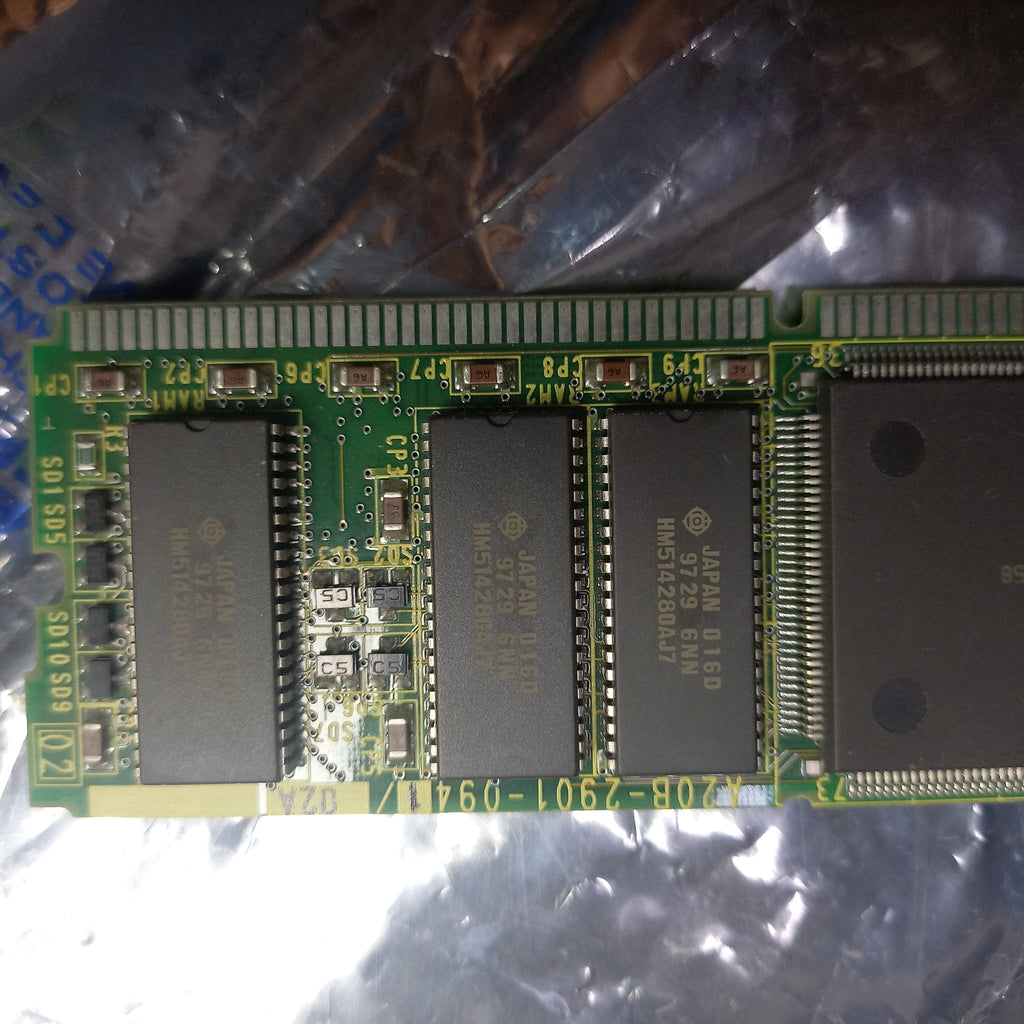 Dram Module A350-2901-T946/2 , A20B-2901-0941/02A, A350-2901-T946/2 , 
The Fanuc A20B-2901-0941/02A 