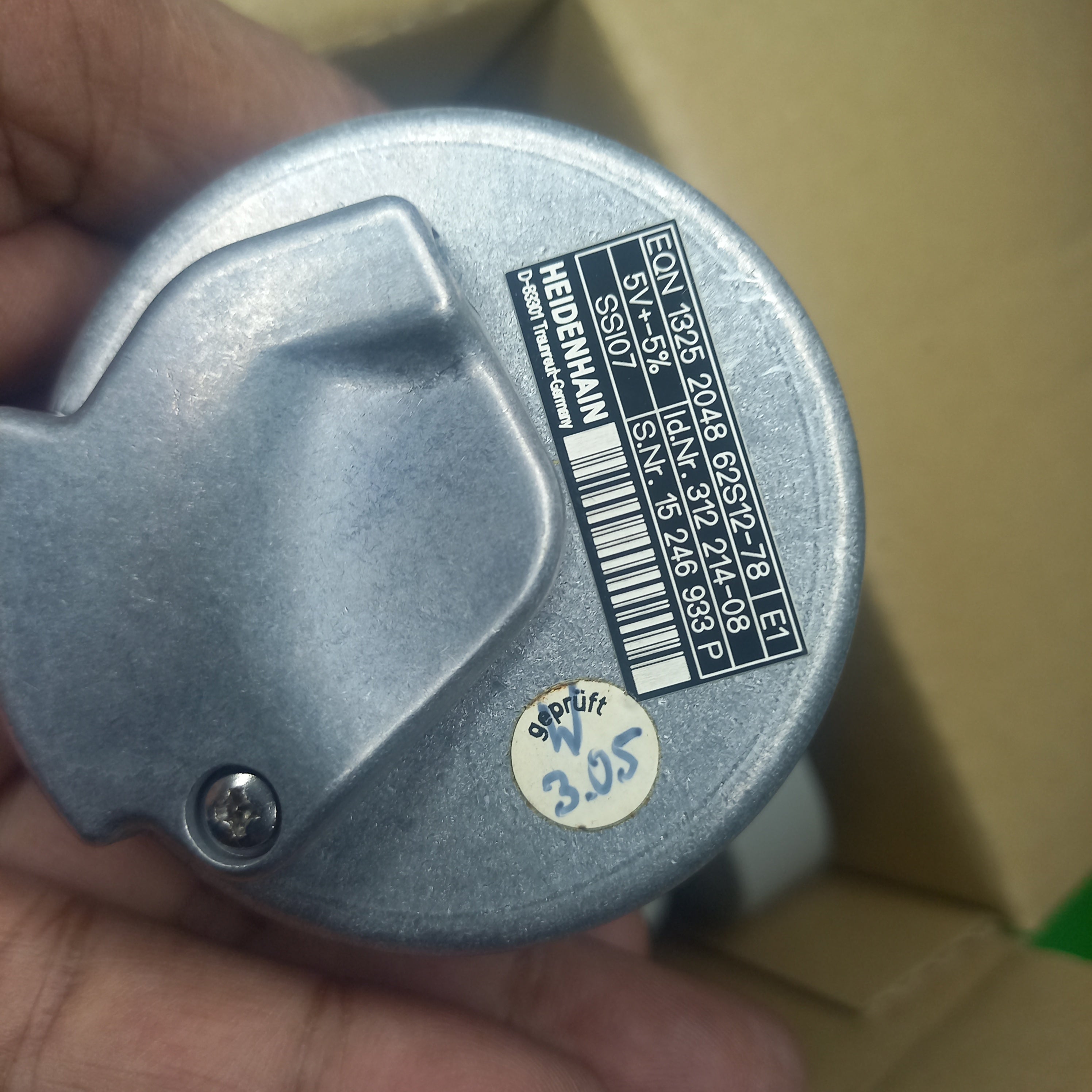 Heidenhain EQN 1325 2048 62S12-78;ID.Nr. 312214-08 | Multiturn 13x12 Bit | 5V | SSI07