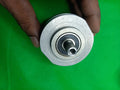 fron view of ERN1387 encoder with Shaft view and mounting hub