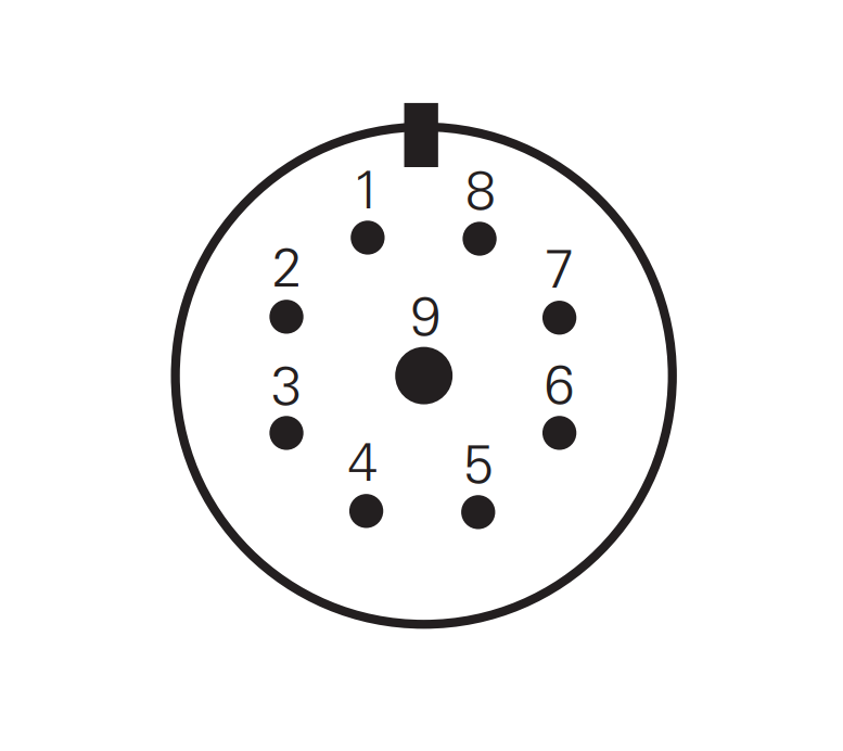 Connection diagram for heidenhain LS106 and LS106C