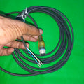 Escha 8048114, AL-WAK4P2-5S370 M12, female, straight, 4 poles, with LED, sensoractuator