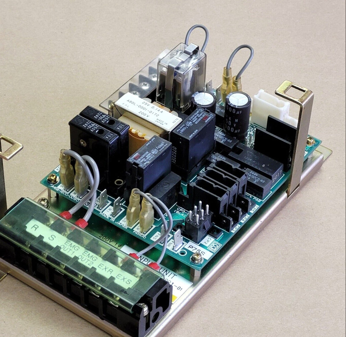 FANUC INPUT UNIT A14B-0076-B001-01   A14B0076 unit