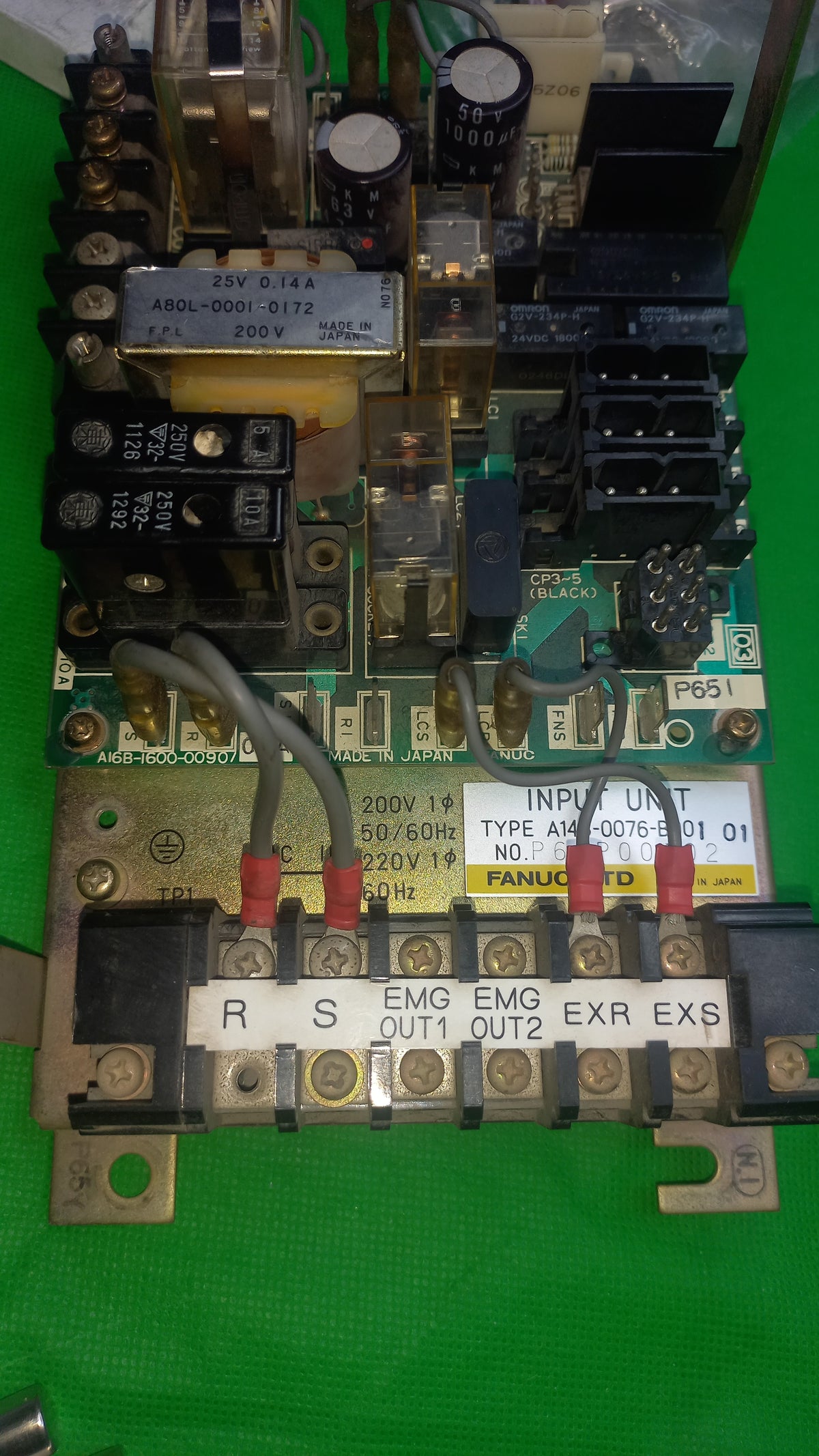 FANUC INPUT UNIT A14B-0076-B001-01 