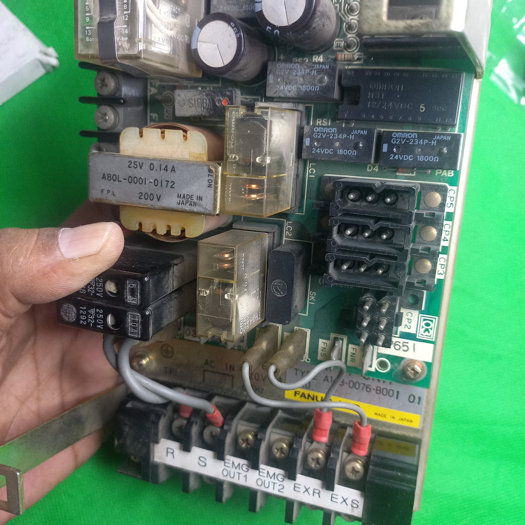 FANUC INPUT UNIT A14B-0076-B001-01&nbsp; A14B-0076-B001-01 [Main PCB A16B-1600-00907 03A]
A14B0076B001