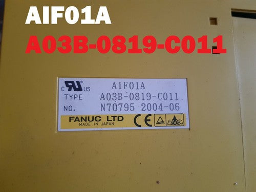 FANUC I/O A1F01A A03B-0819-C011