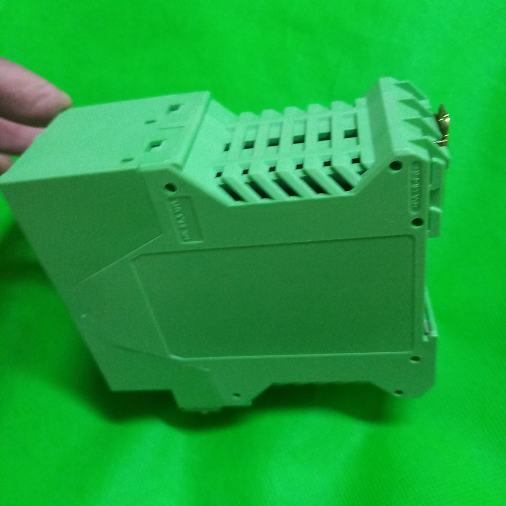 Right side view from bottom no sticker on this side FL SWITCH 5TXZF - Industrial Ethernet Switch Phoenix 2832894