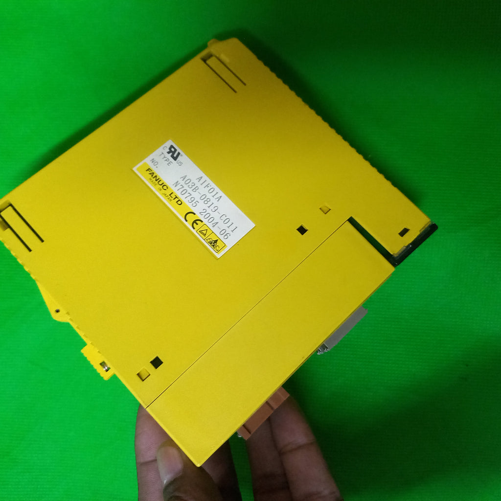 Side sticker on the body of FANUC I/O A1F01A A03B-0819-C011