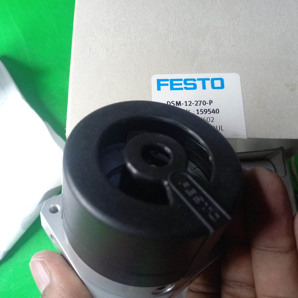 Festo Swivel module DSM-12-270-P Part number: 159540 With spigot shaft & fixed stop